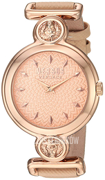 Versus by Versace Sunnyridge Różowe złoto/Skóra Ø34 mm VSPOL3218