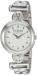 Versus by Versace Sunnyridge Srebrny/Stal Ø34 mm VSPOL3318