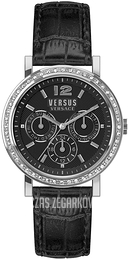 Versus by Versace Manhasset Czarny/Skóra Ø38 mm VSPOR2119