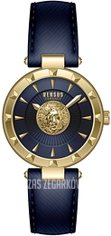 Versus by Versace Sertie N Niebieski/Skóra Ø34 mm VSPQ12321