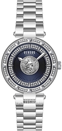 Versus by Versace Serie N Crystal Niebieski/Stal Ø36 mm VSPQ13921
