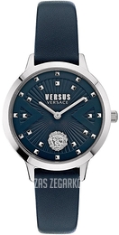 Versus by Versace Palos Verdes Niebieski/Skóra Ø34 mm VSPZK0121