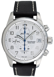 Victorinox Srebrny/Skóra Ø45 mm 241133