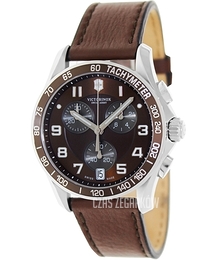 Victorinox Chrono Classic Brązowy/Skóra Ø40 mm 241498