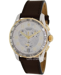 Victorinox Chrono Classic Srebrny/Skóra Ø41 mm 241510