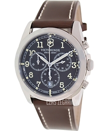 Victorinox Infantry Czarny/Skóra Ø40 mm 241567