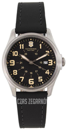 Victorinox Infantry Czarny/Skóra Ø38 mm 241580