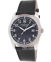 Victorinox Infantry Czarny/Skóra Ø40 mm 241584