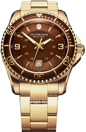 Victorinox Maverick Brązowy/Stal w odcieniu złota Ø43 mm 241607