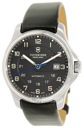 Victorinox Officers Czarny/Skóra Ø40 mm 241670