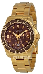 Victorinox Maverick Brązowy/Stal w odcieniu złota Ø43 mm 241691