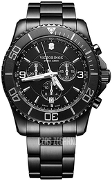 Victorinox Maverick Czarny/Stal Ø43 mm 241797