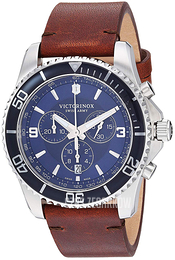 Victorinox Maverick Niebieski/Skóra Ø43 mm 241865