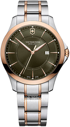 Victorinox Alliance Zielony/Stal w kolorze różowego złota Ø40 mm 241913