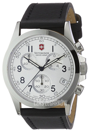 Victorinox Srebrny/Skóra Ø40 mm 24835