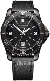 Victorinox Maverick Czarny/Skóra Ø43 mm V241787