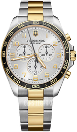 Victorinox Fieldforce Srebrny/Stal w odcieniu złota Ø42 mm V241903