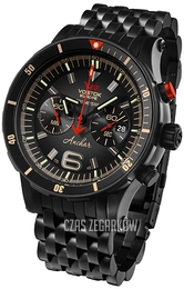 Vostok Europe Anchar Czarny/Stal Ø48.7 mm 6S21-510C582Br