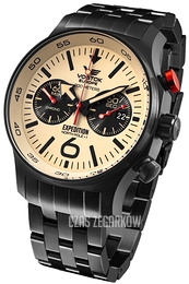 Vostok Europe Expedition North Pole Beżowy/Stal Ø47.3 mm 6S21-595C644Br