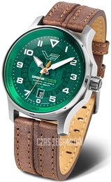 Vostok Europe Expedition South Pole Zielony/Skóra Ø43 mm NH35-592A759Le