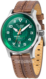 Vostok Europe Expedition Zielony/Skóra Ø43 mm YN55-592A759Le