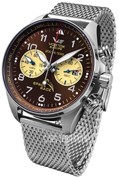 Vostok Europe Space Race Brązowy/Stal Ø46 mm 6S21-325A665Br