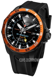 Vostok Europe Rocket N-1 Czarny/Guma Ø46 mm NH34-225C714Sil