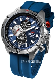 Vostok Europe Almaz Niebieski/Guma Ø47 mm YM26-320A652Sil