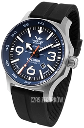 Vostok Europe Expedition North Pole Niebieski/Guma Ø47.3 mm YN55-595A638Sil