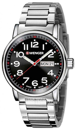 Wenger Czarny/Stal Ø41 mm 01.0341.104