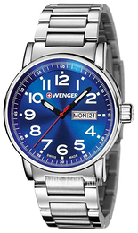 Wenger Niebieski/Stal Ø41 mm 01.0341.105