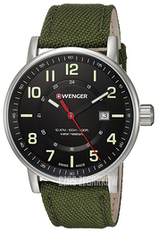 Wenger Czarny/Skóra Ø43 mm 01.0341.107