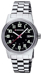 Wenger Field Classic Czarny/Stal Ø41 mm 01.0441.138