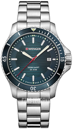 Wenger Zielony/Stal Ø43 mm 01.0641.129