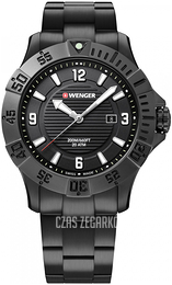 Wenger Czarny/Stal Ø43 mm 01.0641.135