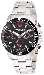 Wenger Seaforce Czarny/Stal Ø43 mm 01.0643.101