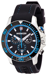 Wenger Seaforce Czarny/Guma Ø43 mm 01.0643.103