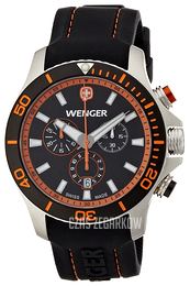 Wenger Seaforce Czarny/Guma Ø43 mm 01.0643.104