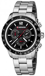 Wenger Roadster Czarny/Stal Ø45 mm 01.0853.107