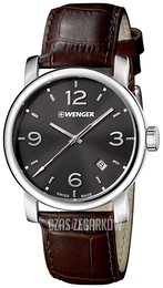 Wenger Urban Classic Czarny/Skóra Ø41 mm 01.1041.128