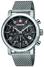 Wenger Urban Classic Czarny/Stal Ø43 mm 01.1043.102