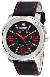 Wenger Escort Czarny/Skóra Ø43 mm 01.1051.103