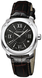 Wenger Czarny/Skóra Ø34 mm 01.1121.110