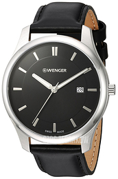 Wenger Czarny/Skóra Ø43 mm 01.1441.101