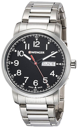 Wenger Czarny/Stal Ø42 mm 01.1541.107