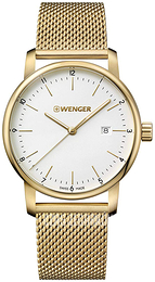 Wenger Urban Classic Biały/Stal w odcieniu złota Ø42 mm 01.1741.112