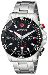Wenger Seaforce Czarny/Stal Ø43 mm 0643.101