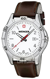 Wenger Platoon Biały/Skóra Ø43 mm 0941.101