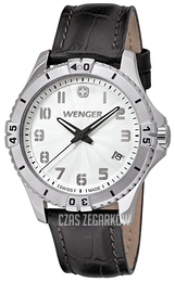Wenger Squadron Srebrny/Skóra Ø36 mm 10121106