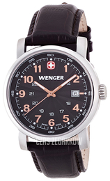 Wenger Urban Classic Czarny/Skóra Ø41 mm 11041104